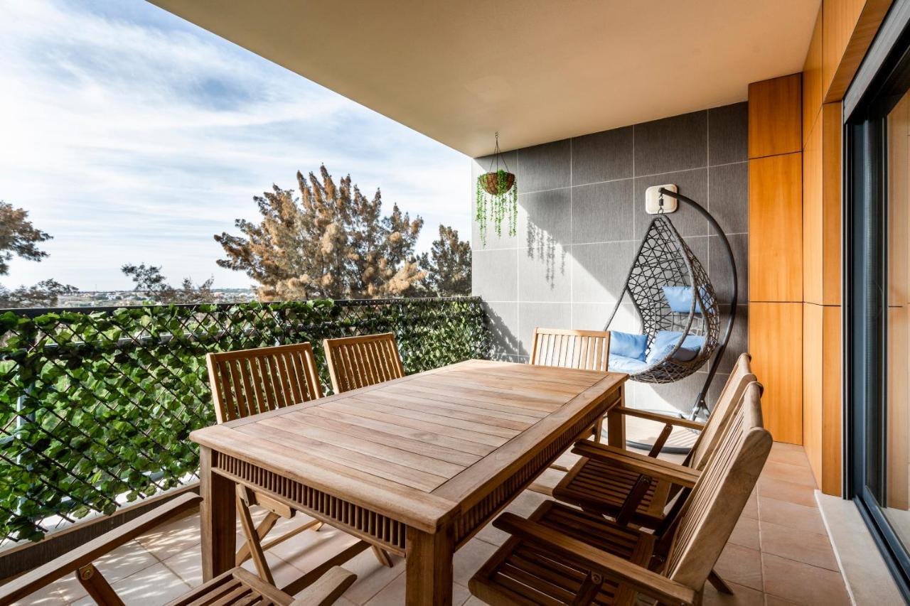 Oceanfront: Luxury Spectacular Sea Views And Pool Daire Olhão Dış mekan fotoğraf