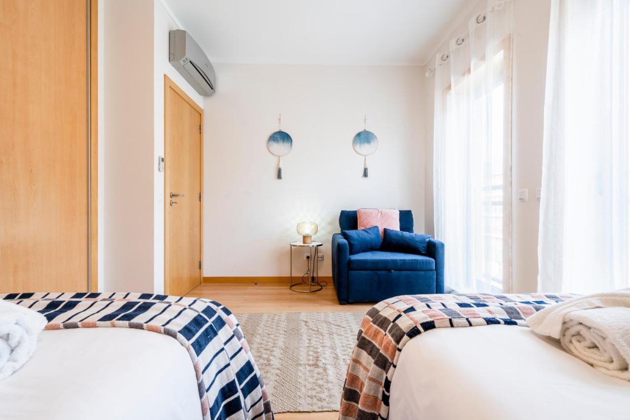 Oceanfront: Luxury Spectacular Sea Views And Pool Daire Olhão Dış mekan fotoğraf